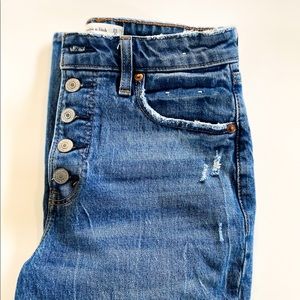 Abercrombie high rise skinny jeans